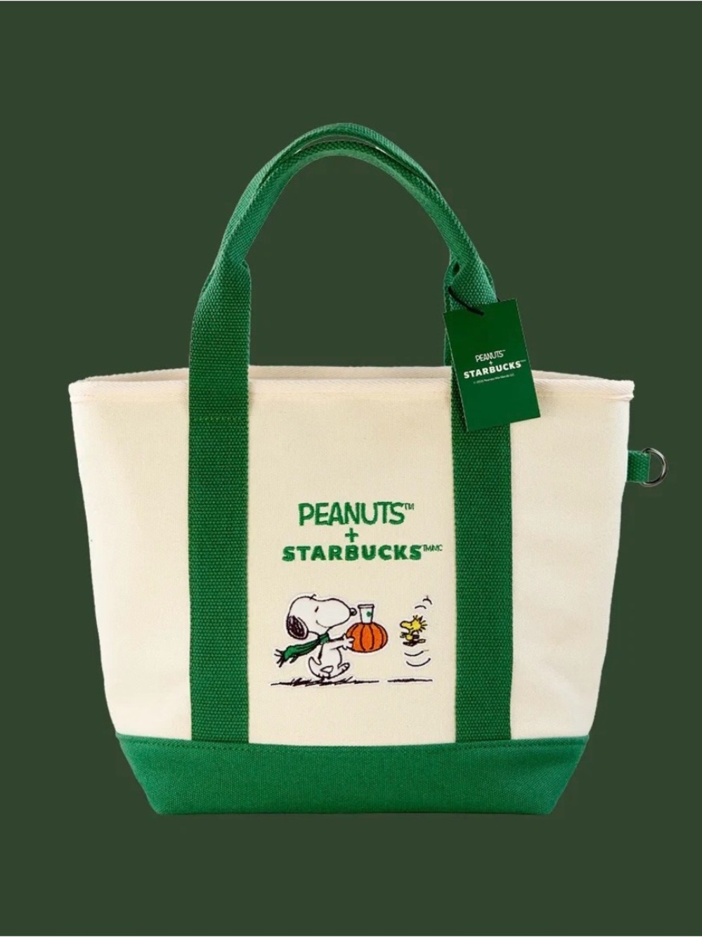 PEANUTS X STARBUCKS Snoopy Tote